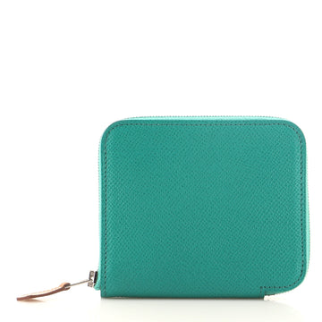 Hermes Azap Zip Around Wallet Silk'in Epsom Compact