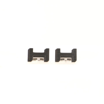 Hermes H Optique Cufflinks Metal