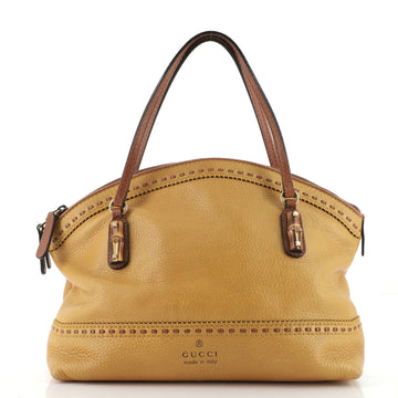 Gucci Laidback Crafty Handle Bag Leather Medium