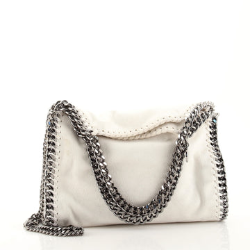 Stella McCartney Falabella Fold Over Crossbody Bag Shaggy Deer Mini