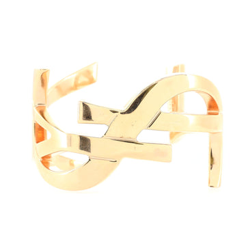 Saint Laurent Monogram Cuff Bracelet Metal
