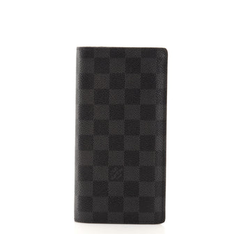 Louis Vuitton Brazza Wallet Damier Graphite