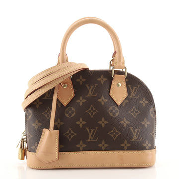 Louis Vuitton Alma Handbag Monogram Canvas BB