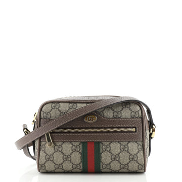 Gucci Ophidia Shoulder Bag GG Coated Canvas Mini