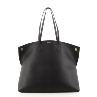 Burberry Society Tote Leather Medium