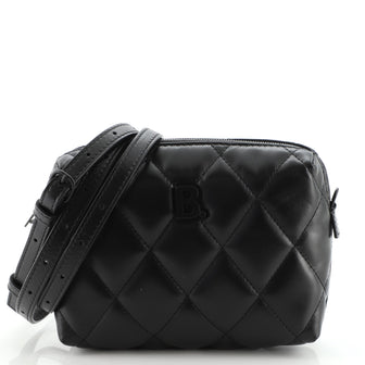 Balenciaga Touch B. Camera Bag Quilted Leather XS