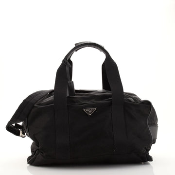 Prada Convertible Weekender Bag Tessuto Large
