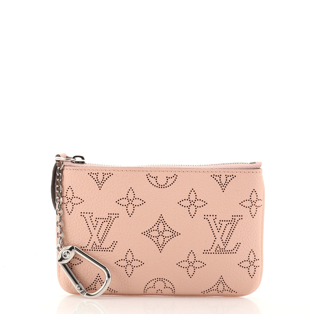 Louis Vuitton Key Pouch Mahina Leather Pink 1189781