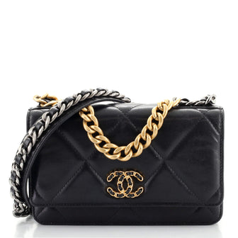 Chanel 19 Wallet on Chain Quilted Lambskin