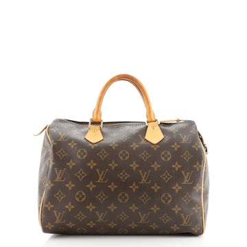 Louis Vuitton Speedy Handbag Monogram Canvas 30