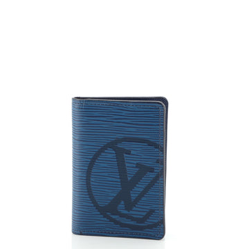 Louis Vuitton Pocket Organizer Initials Epi Leather