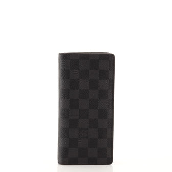 Louis Vuitton Brazza Wallet Damier Graphite