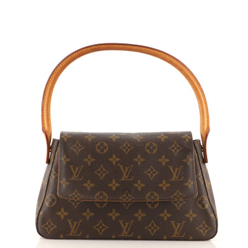 Louis Vuitton Looping Handbag Monogram Canvas Mini