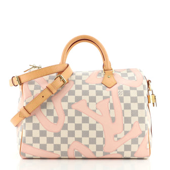 Louis Vuitton Speedy Bandouliere Bag Limited Edition Damier Tahitienne 30