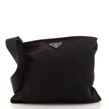 Prada Flat Messenger Bag Tessuto Medium