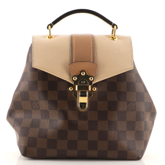 Louis Vuitton Clapton Backpack Damier and Leather