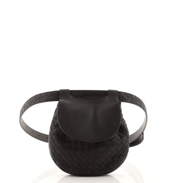 Bottega Veneta Flap Belt Bag	 Intrecciato Nappa Small