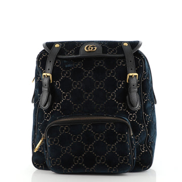 Gucci GG Marmont Backpack GG Velvet Small