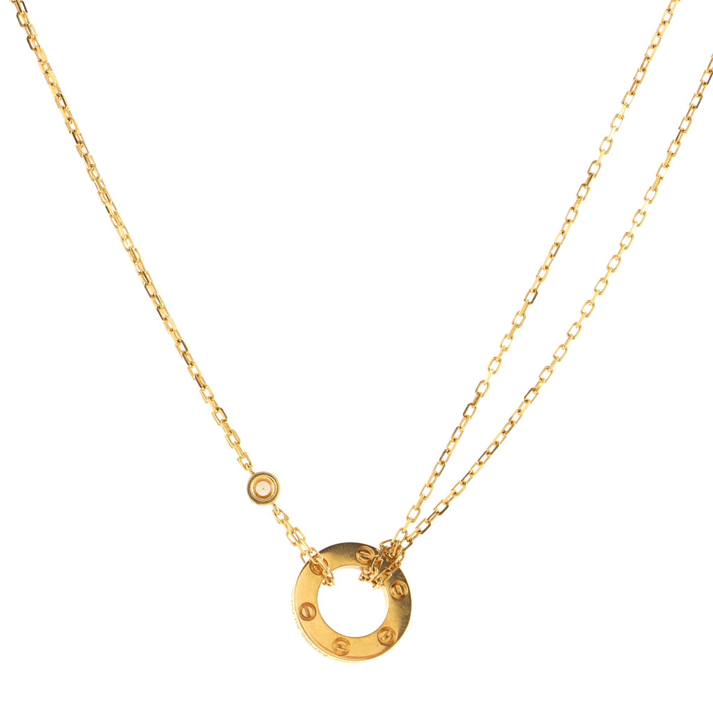 Necklace - Interlocking Circle | 18K Yellow Gold – Marzia Empire