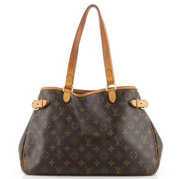 Louis Vuitton Batignolles Handbag Monogram Canvas Horizontal