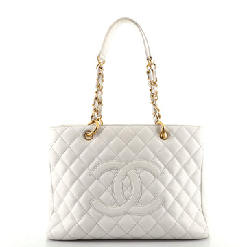 Chanel Grand Shopping Tote Quilted Caviar