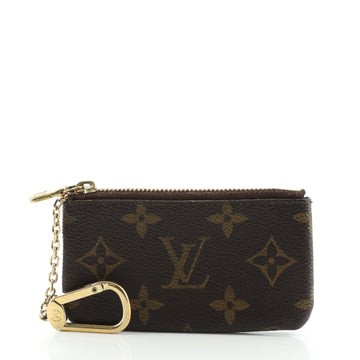 Louis Vuitton Key Pouch Monogram Canvas