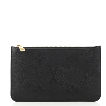 Louis Vuitton Neverfull Pochette Monogram Empreinte Giant Large