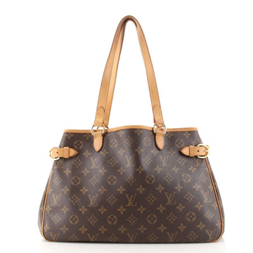 Louis Vuitton Batignolles Handbag Monogram Canvas Horizontal