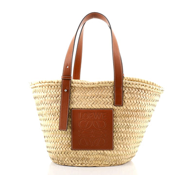 Loewe Basket Tote Raffia Medium