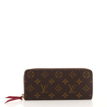 Louis Vuitton Clemence Wallet Monogram Canvas