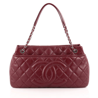 Chanel Timeless CC Soft Tote Quilted Caviar Large