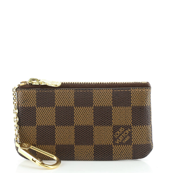 2019 KEY POUCH Damier Leather Grip With High Quality Famous Classic Ladies  Keychain Coin Bag Small Leather Bag@11027 From N18736557233, $22.46