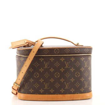 Louis Vuitton Nice Train Case Monogram Canvas