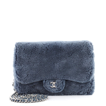 Chanel Wallet on Chain Rex Rabbit Fur