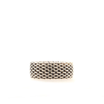 Tiffany & Co. Somerset Ring Sterling Silver Wide