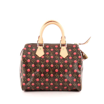 Louis Vuitton Speedy Handbag Limited Edition Cerises 25