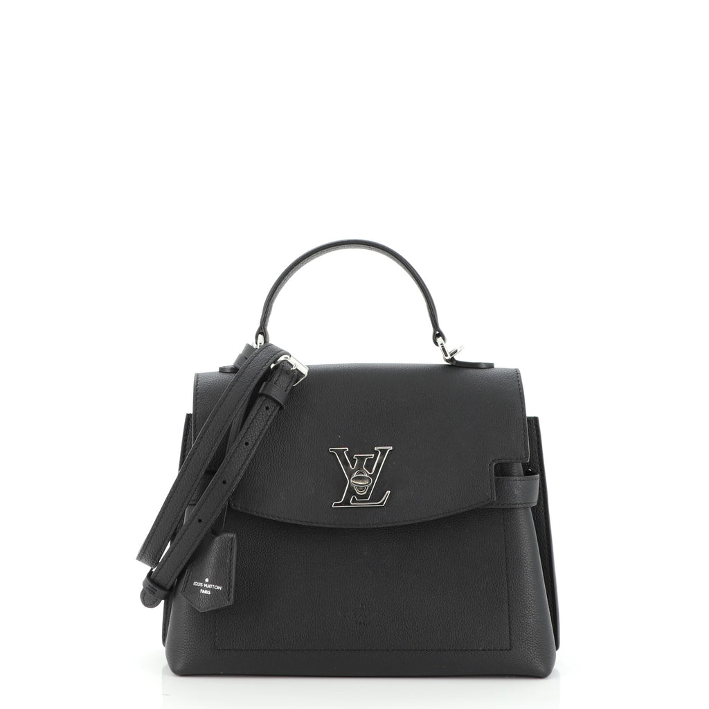 Louis Vuitton Lockme Ever BB Black Grainy Leather SHW 26 L x 19 H x 11 W cm  RM5900