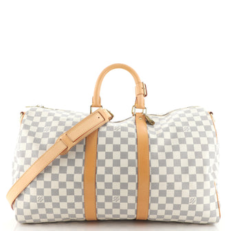 Louis Vuitton Keepall Bandouliere Bag Damier 45