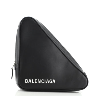 Balenciaga Triangle Pouch Leather Medium