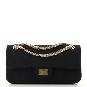Chanel Reissue 2.55 Flap Bag Quilted Jersey East West
