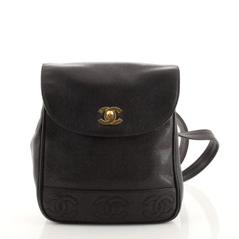 Chanel Vintage Backpack Caviar Small