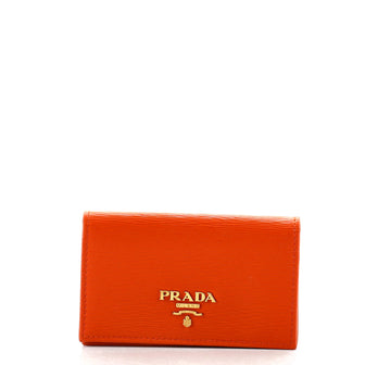 Prada Flap Card Case Vitello Move