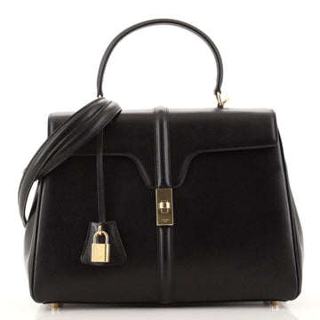 Celine 16 Top Handle Bag Smooth Calfskin Medium