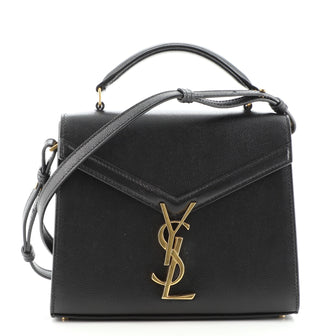 Saint Laurent Cassandra Top Handle Bag Leather Mini