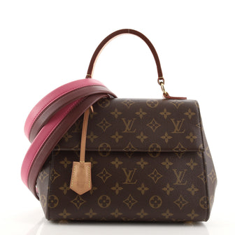 Louis Vuitton Cluny Top Handle Bag Monogram Canvas BB