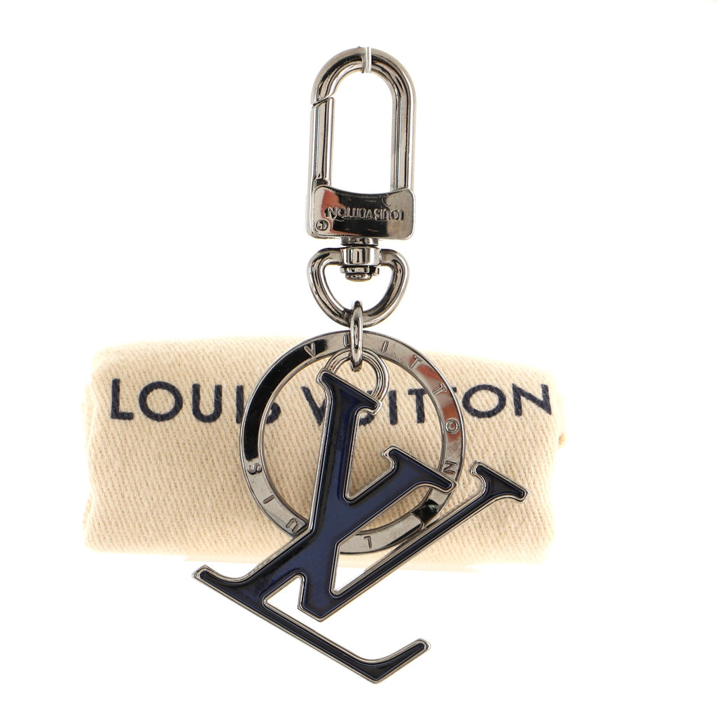 Louis Vuitton LV Chromatic Bag Charm and Key Holder Metal with Inlay Blue  1196361