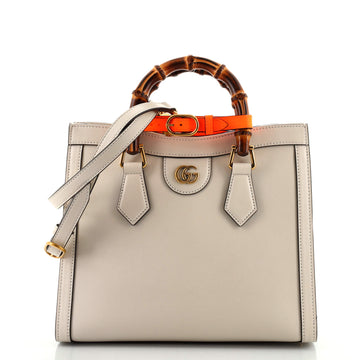 Gucci Diana NM Bamboo Handle Tote Leather Small