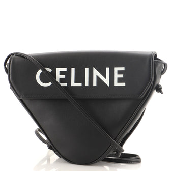 Celine Triangle Bag Leather Small