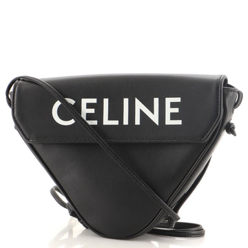 Celine Triangle Bag Leather Small