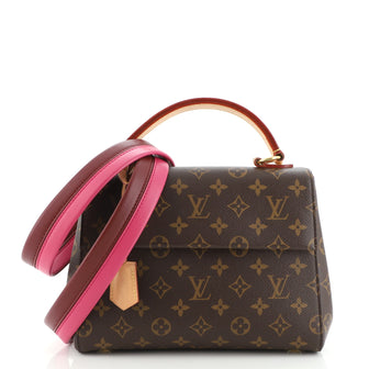 Louis Vuitton Cluny Top Handle Bag Monogram Canvas BB